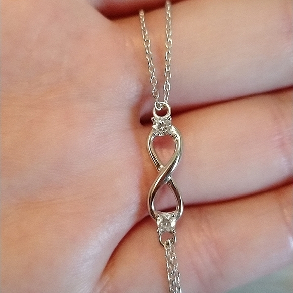 2/$30💕 BNWT Charmed Aroma Adjustable Sterling Silver Necklace - Picture 6 of 6